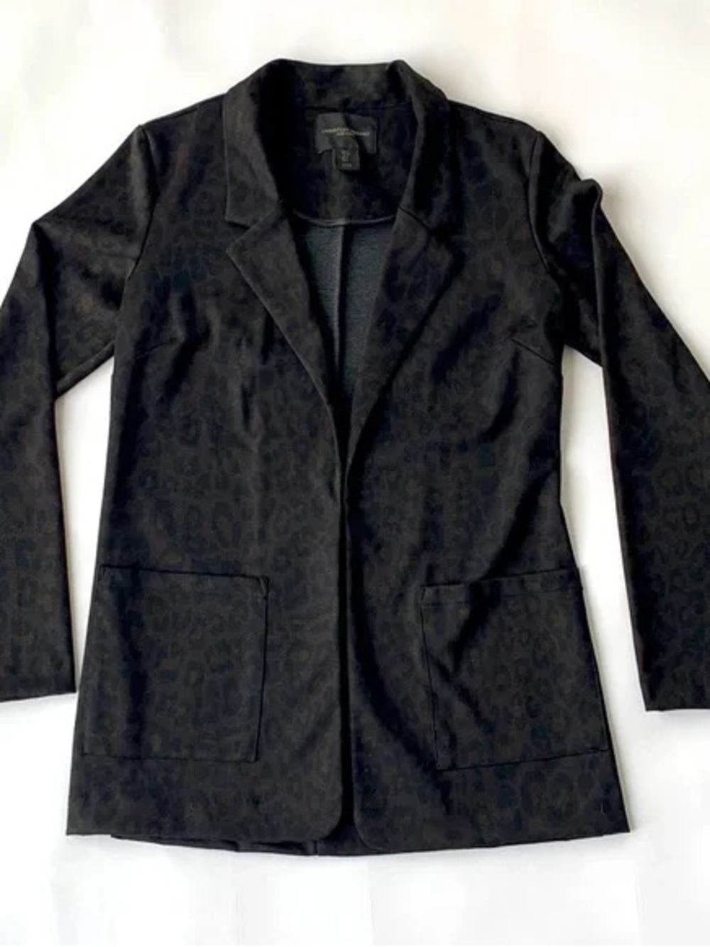 NWT Christian Siriano leopard print blazer
